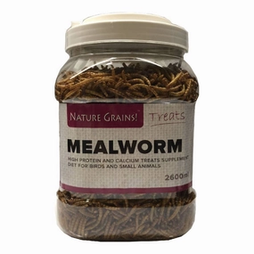 Nature Grains Treats Mealworm 2600ml kitten health kit kitten booster vitamins kid cat immune kitten digestion kitten omega 3