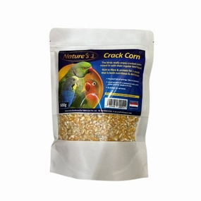 Nature's 1 Crack Corn 500g bird cage parrot food bird toys bird perch bird treats