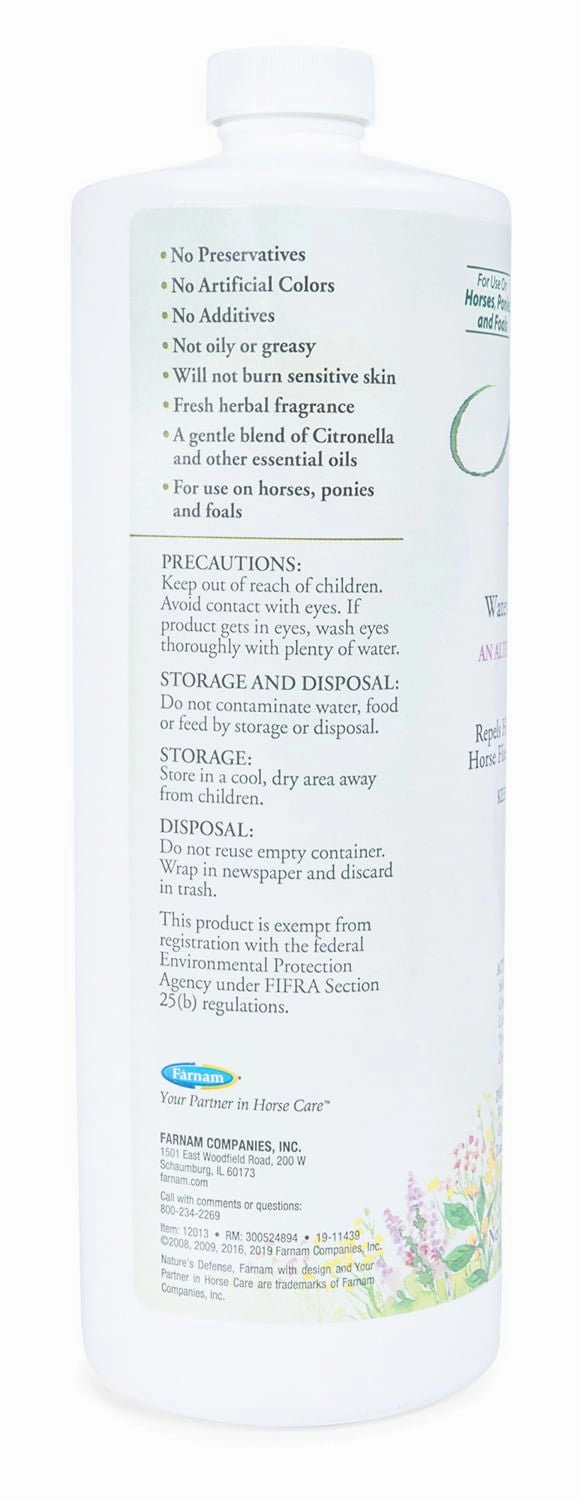 Nature's Defense Fly Repellent Spray