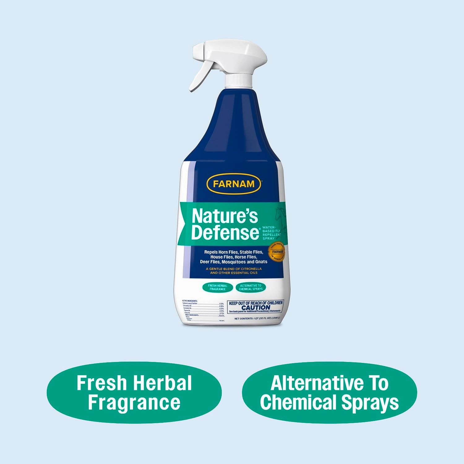 Nature's Defense Fly Repellent Spray