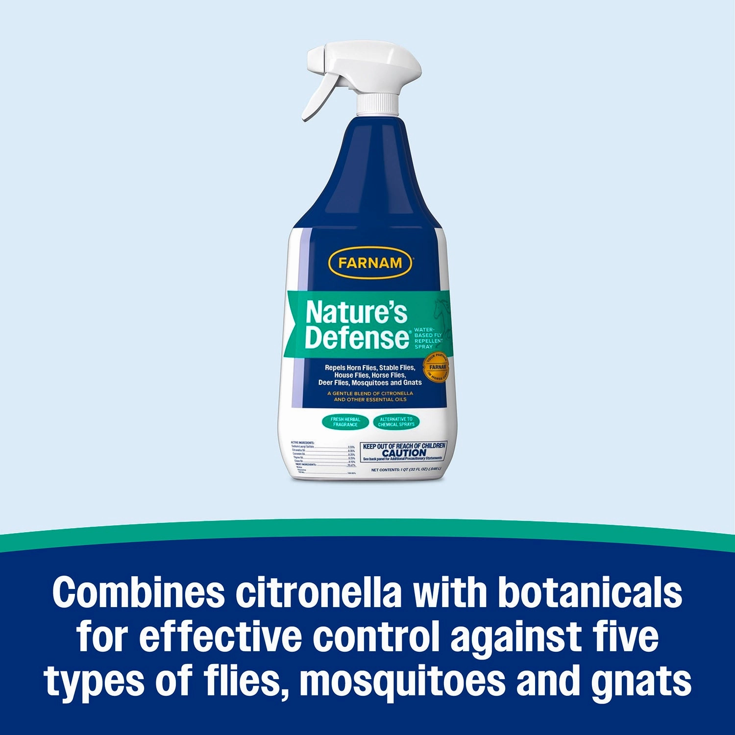 Nature's Defense Fly Repellent Spray