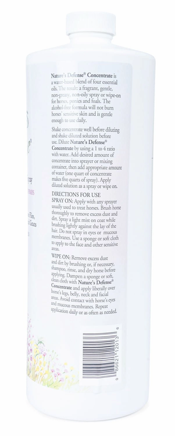 Nature's Defense Fly Repellent Spray