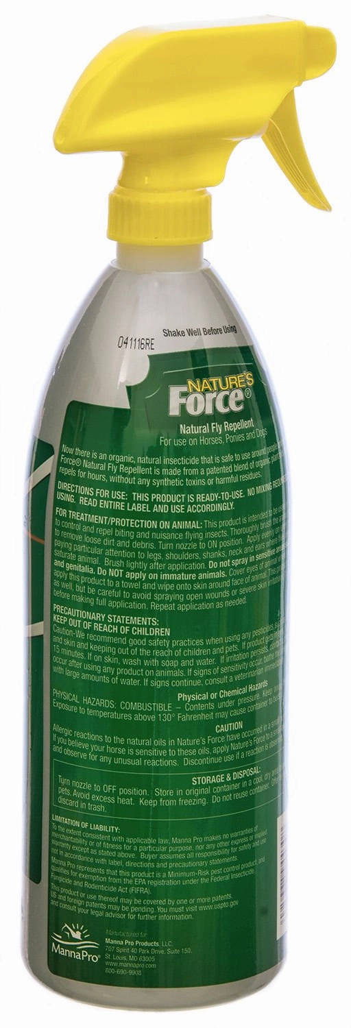 Nature's Force Fly Spray by Manna Pro, 32 oz