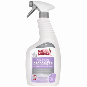 Nature's Miracle Air Care Deodorizer Lavender & Vanilla Scented Air, Fabric & Surface Spray 24oz kitten supplies kitten toys kitten food kitten litter box kitten bed