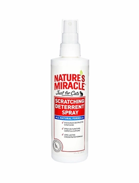 Nature's Miracle Just for Cats Scratching Deterrent Spray 8oz kitten supplies kitten toys kitten food kitten litter box kitten bed