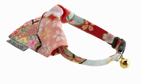 Necoichi Bandana Cat Collar W/ Air Tag Pocket - Red cat toys interactive cat toys cat teaser wand cat balls cat laser pointer