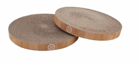 Necoichi Cozy Cat Scratcher Bowl - Replacement Pad 2/PK cat toys interactive cat toys cat teaser wand cat balls cat laser pointer