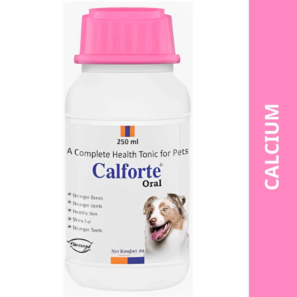 Neo Kumfurt Calforte Oral Syrup Health Tonic for Dogs and Cats (250ml)