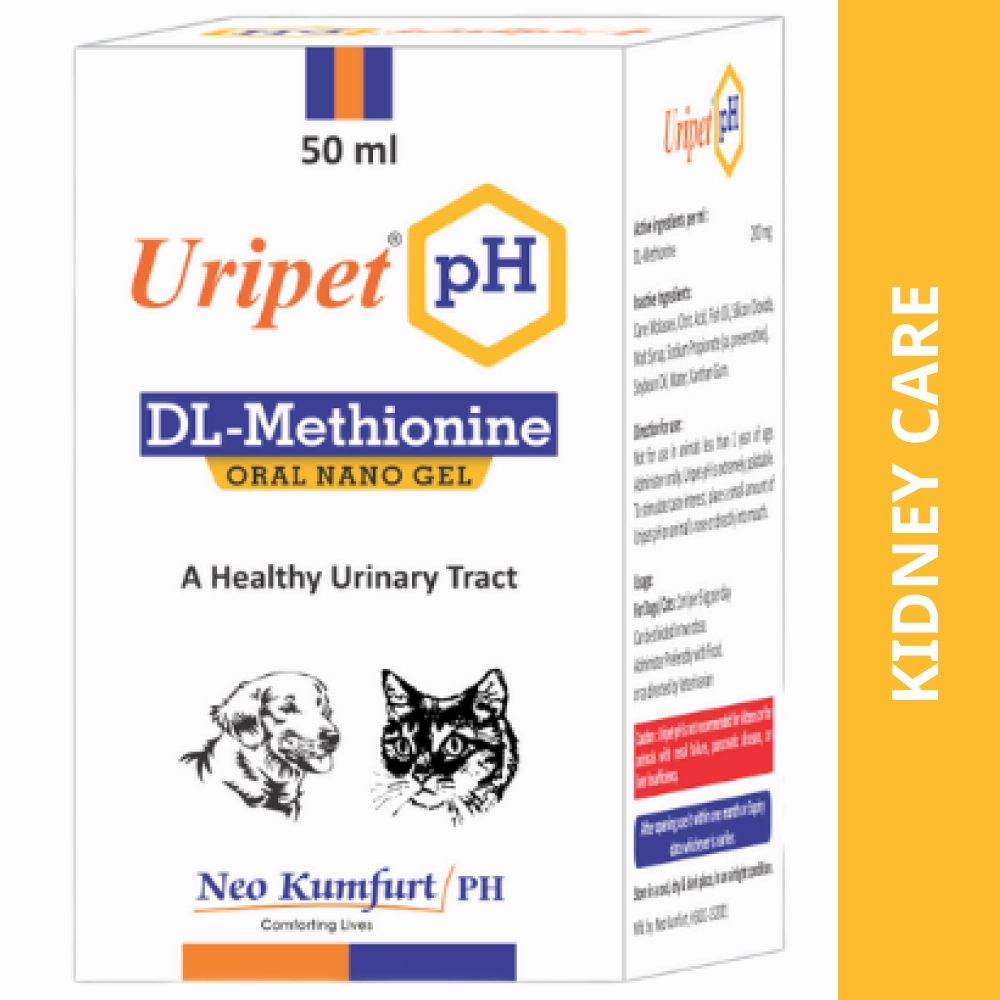 Neo Kumfurt Uripet pH Oral Nano Gel (DL Methionine) for Dogs and Cats (50ml)