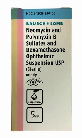 Neo/Poly/Dex Ophthalmic Suspension, 5 mL multi-pet food pet bundle kits pet care sets pet health combos pet treat packs