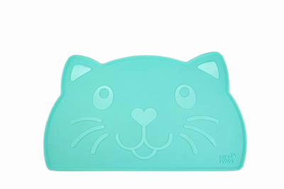 Nice Paws Cat Silicone Floor Mat - Sage cat toys interactive cat toys cat teaser wand cat balls cat laser pointer