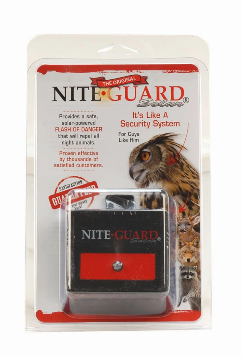 Nite Guard Solar Flash Animal Repellent Device
