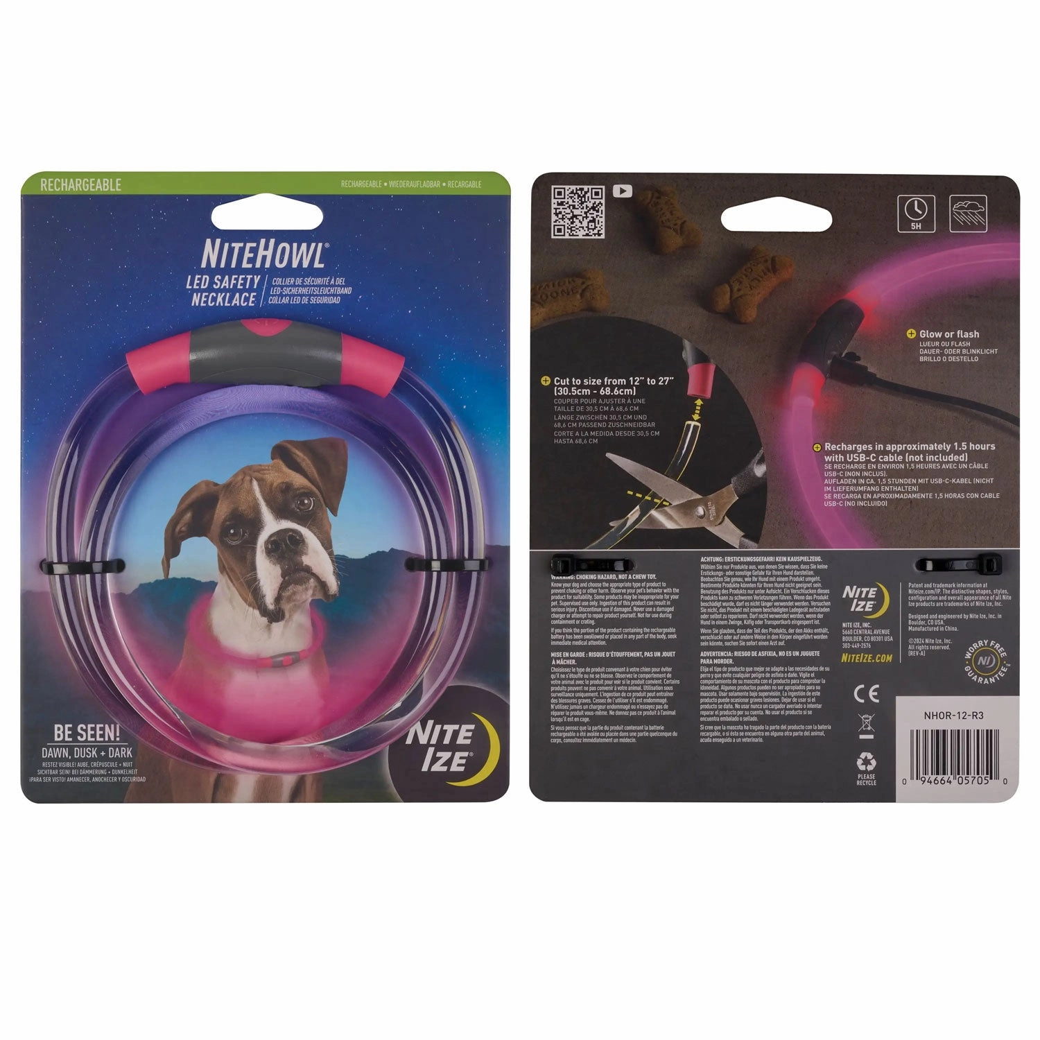 Nite Ize NiteHowl Rechargeable LED Safety Necklace