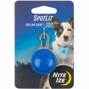 Nite Ize SpotLit Clip-On LED Light dog leash harness set dog leash clip rope dog leash retractable leash