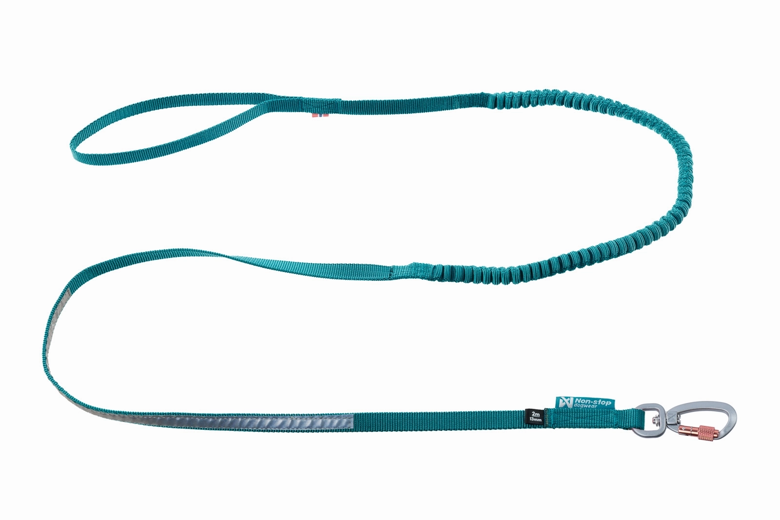Non-Stop Dog Wear: Touring Bungee Dog Leash - Teal