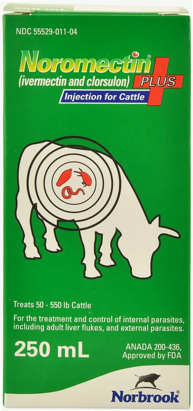 Noromectin Plus Injection Cattle Dewormer