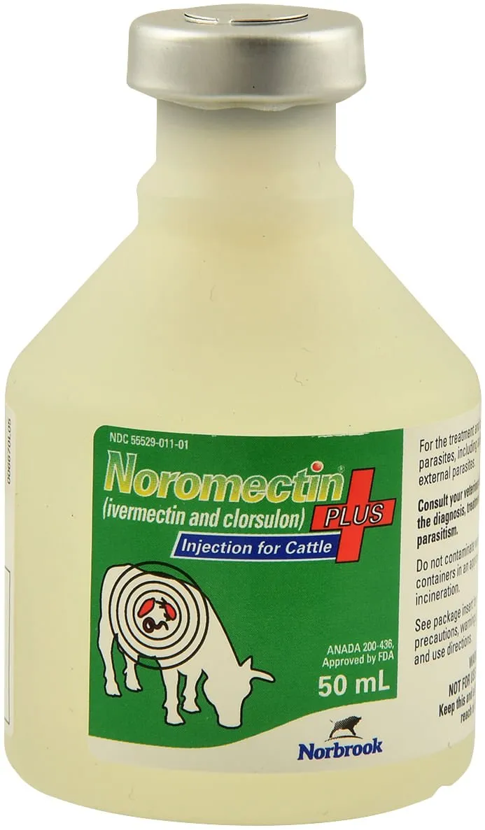 Noromectin Plus Injection Cattle Dewormer