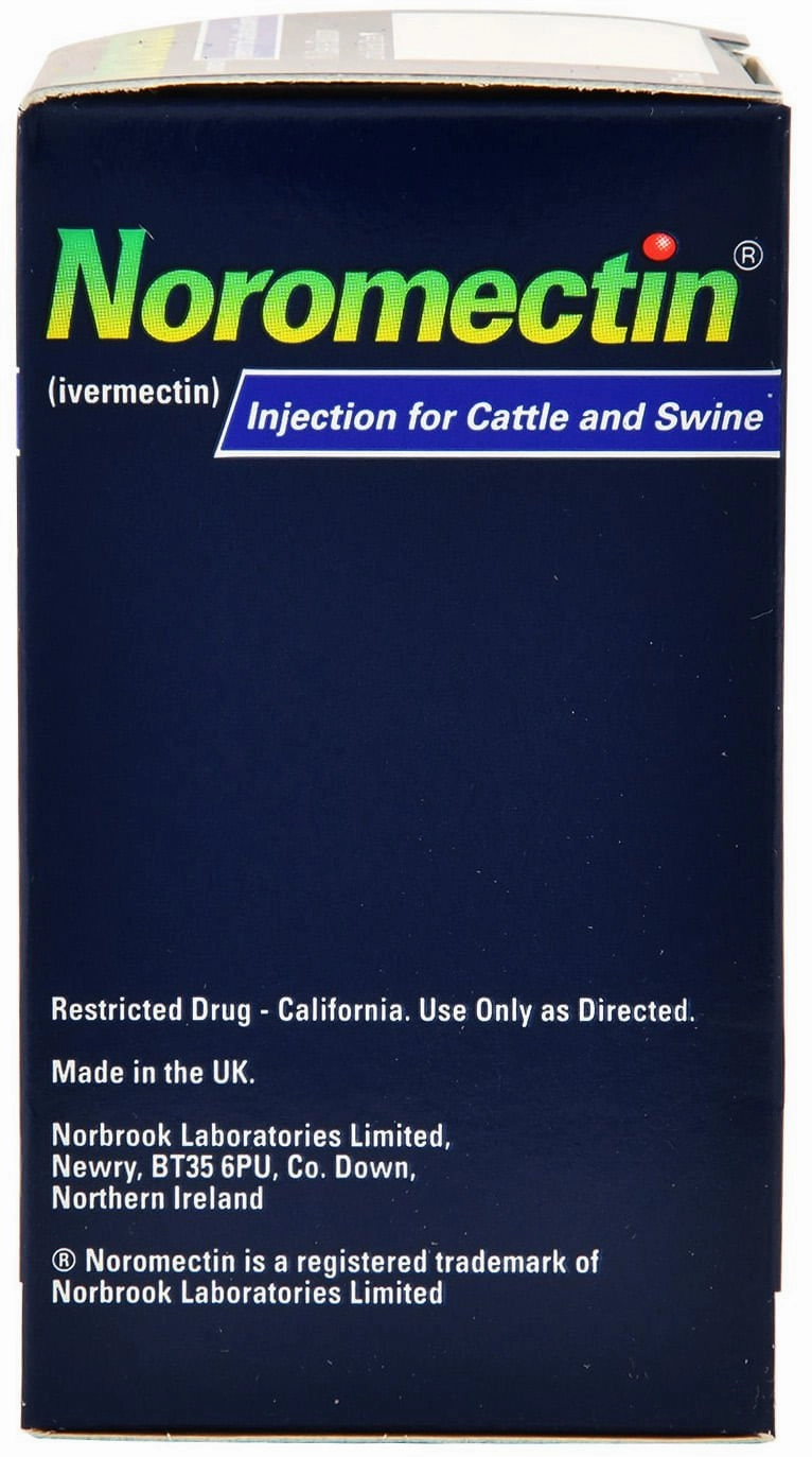 Noromectin Injectable Cattle & Swine Wormer (1% Ivermectin)