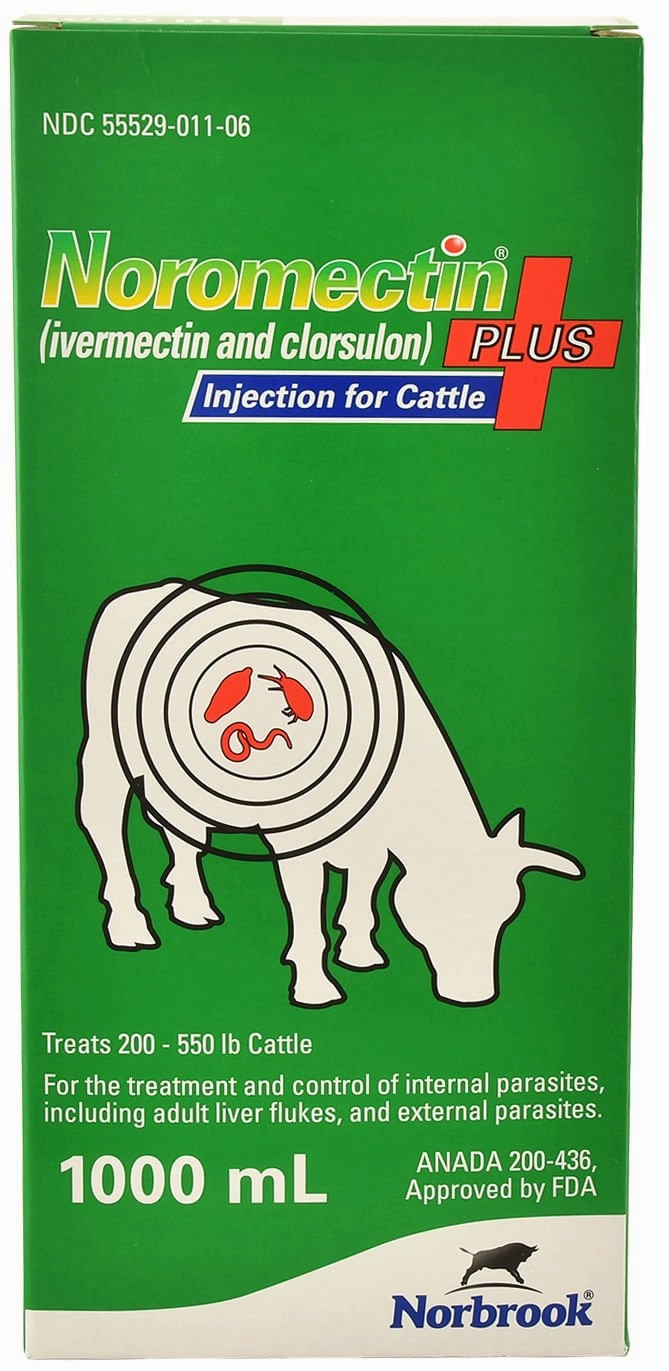 Noromectin Plus Injection Cattle Dewormer