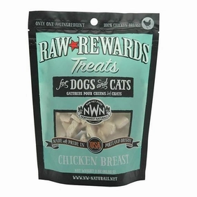 Northwest Naturals Raw Rewards Freeze-Dried Dog & Cat Treats Chicken Breast goat vitamins sheep health poultry medicine livestock supplement animal wellness