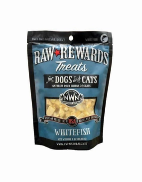 Northwest Naturals Raw Rewards Freeze-Dried Dog & Cat Treats Whitefish goat vitamins sheep health poultry medicine livestock supplement animal wellness