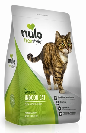 Nulo Freestyle Cat Indoor Grain Free Duck freeze dried dog food raw food for dogs dog freeze meal high protein dog food grain free freeze dog food
