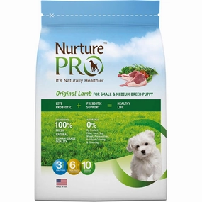 Nurture Pro Original Lamb For Small & Medium Puppy Dry Dog Food 4lb freeze dried dog treats dog freeze snacks raw dog treat dehydrated dog food meat dog snack