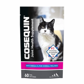 Nutramax Cosequin Joint Health Supplement for Cats - With Glucosamine, Chondroitin, and Omega-3's plush dog toys fluffy dog toy dog cuddle toy dog toy set stuffed toy for dogs
