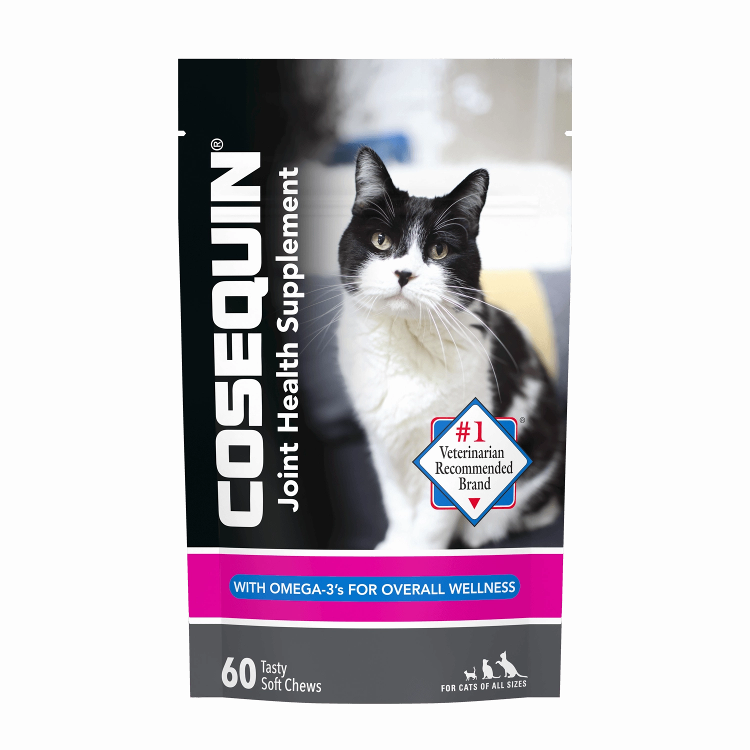 Nutramax Cosequin Joint Health Supplement for Cats - With Glucosamine, Chondroitin, and Omega-3's plush dog toys fluffy dog toy dog cuddle toy dog toy set stuffed toy for dogs