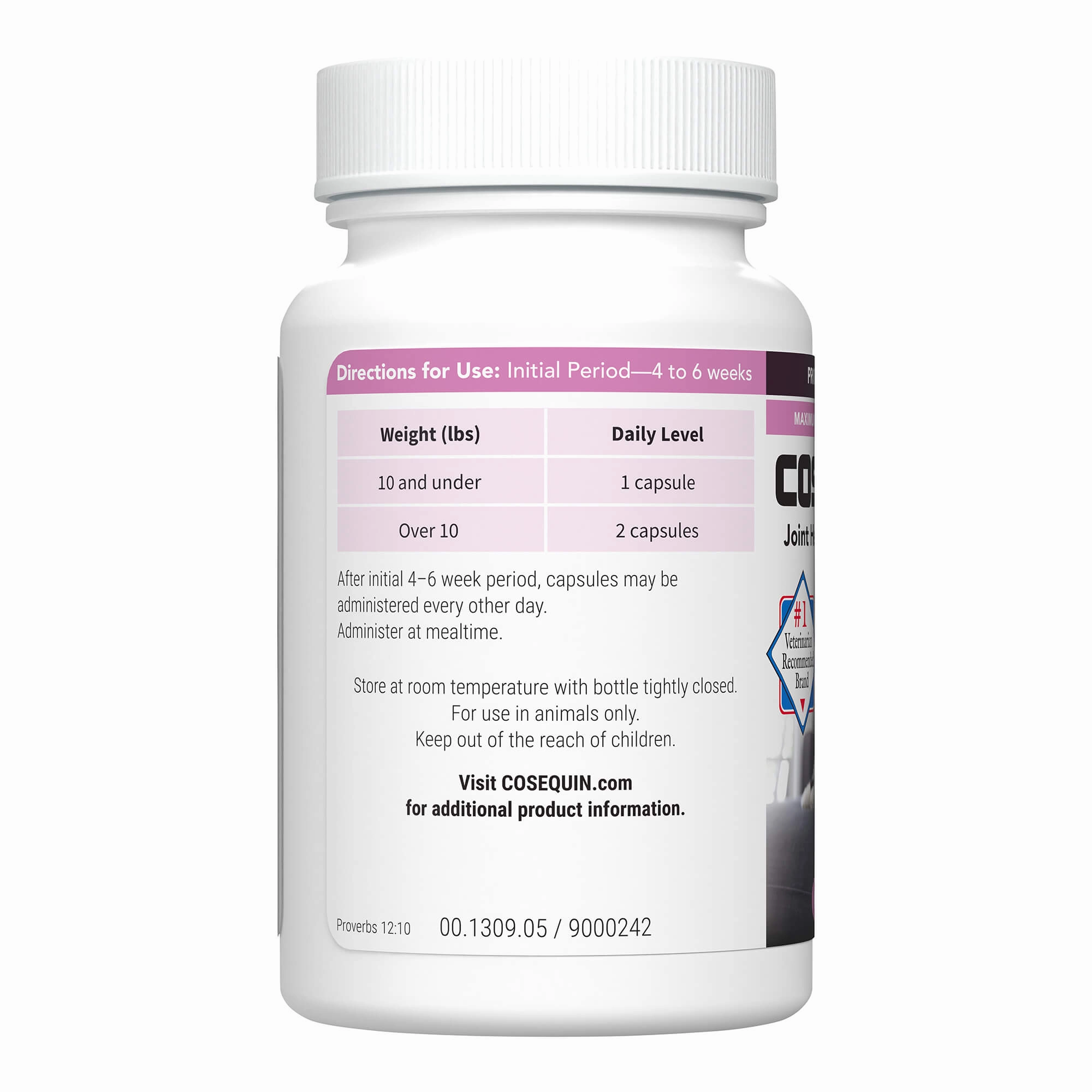 Nutramax Cosequin Professional for Cats, 60 Capsules