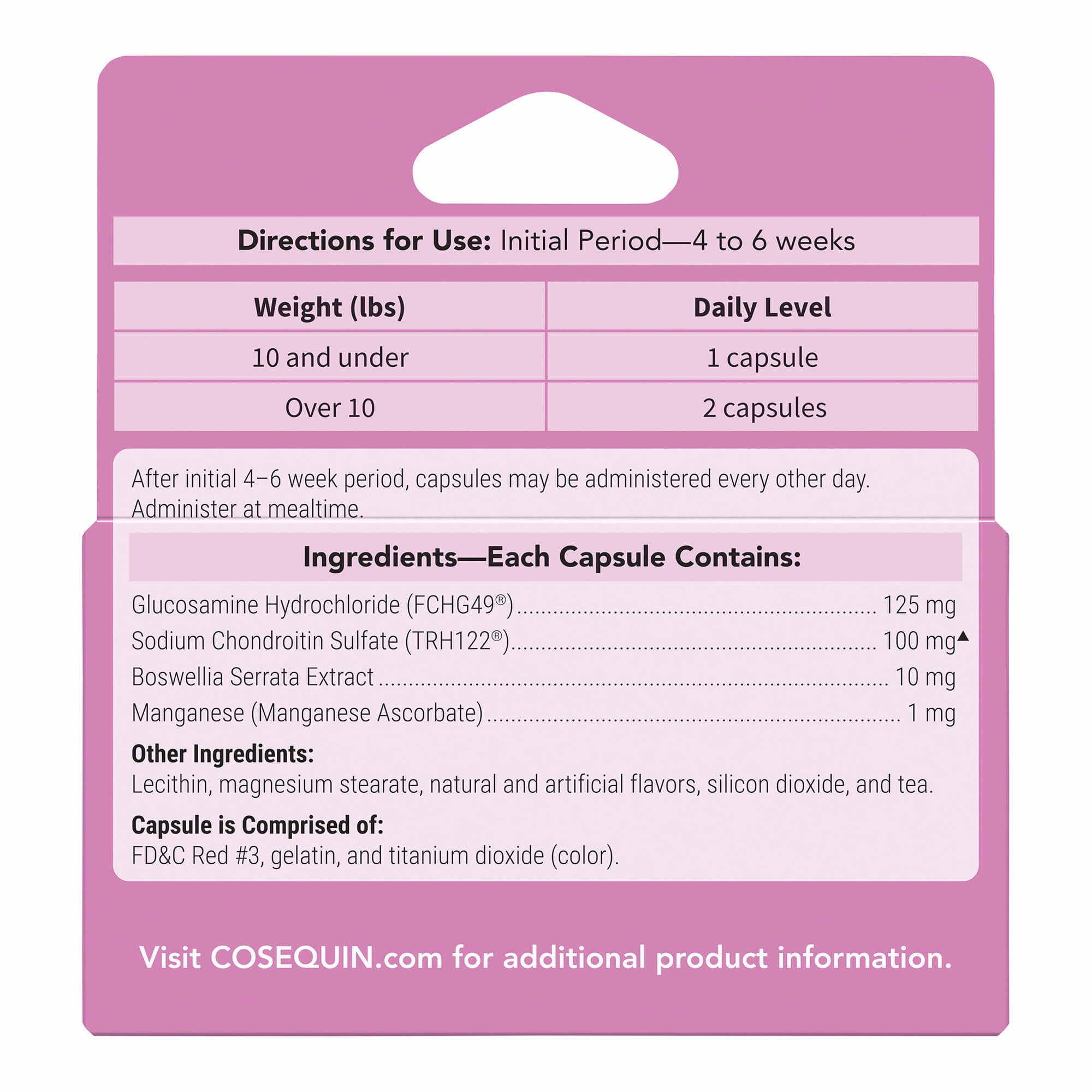 Nutramax Cosequin Professional for Cats, 60 Capsules