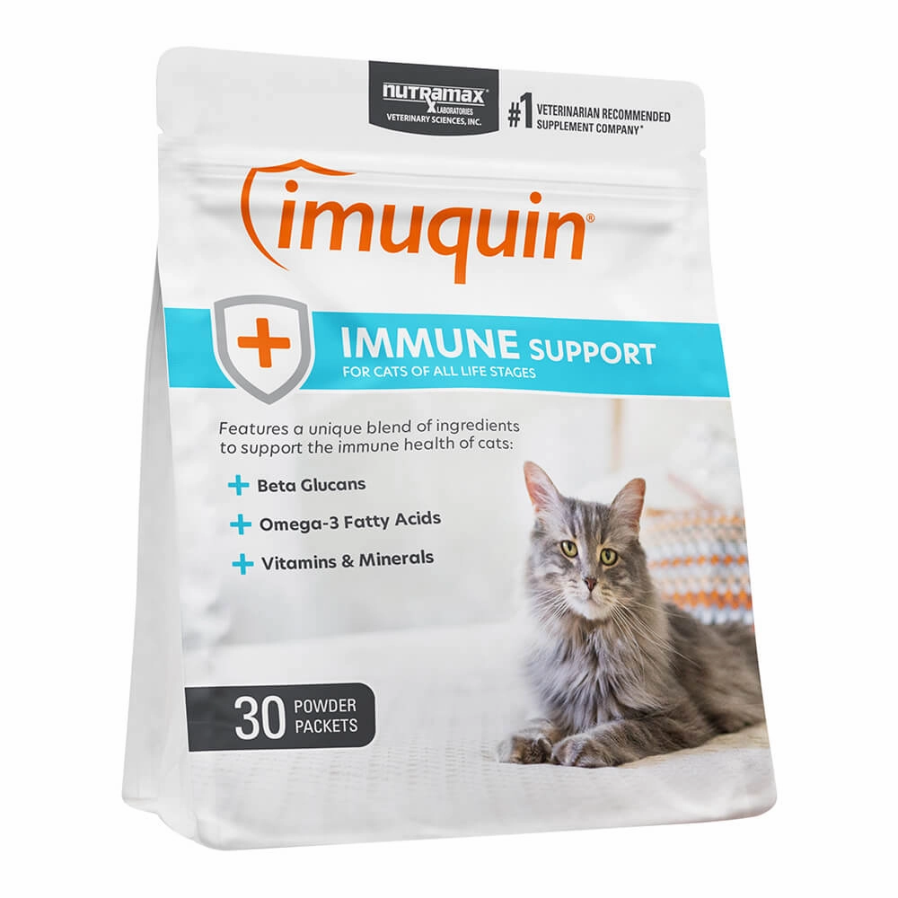Nutramax Imuquin Immune Health for Cats, 30 Packets