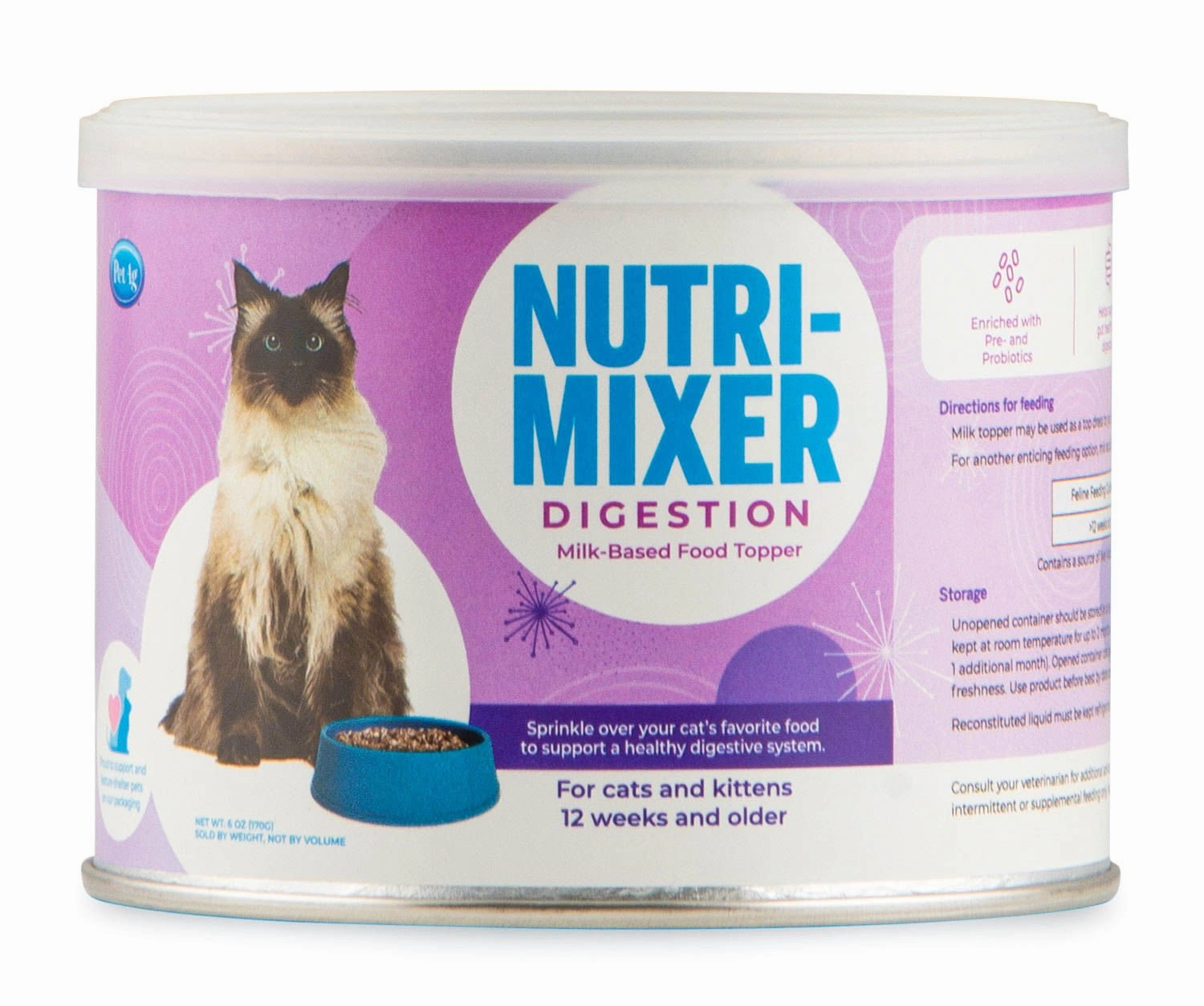 Nutri-Mixer Digestive Topper for Cats & Kittens, 6 oz cat beds cat scratching post cat shampoo cat tunnel cat brush