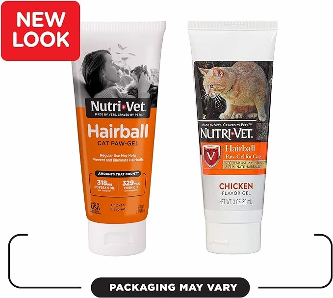 Nutri-Vet Hairball Paw-Gel for Cats