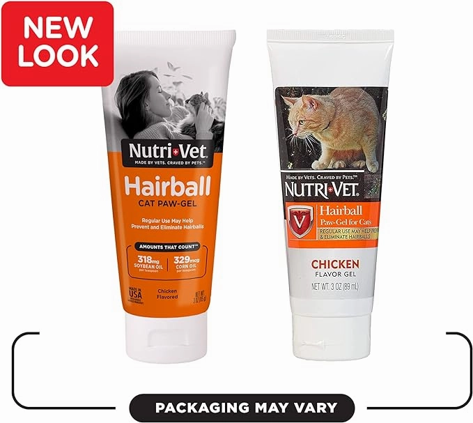 Nutri-Vet Hairball Paw-Gel for Cats