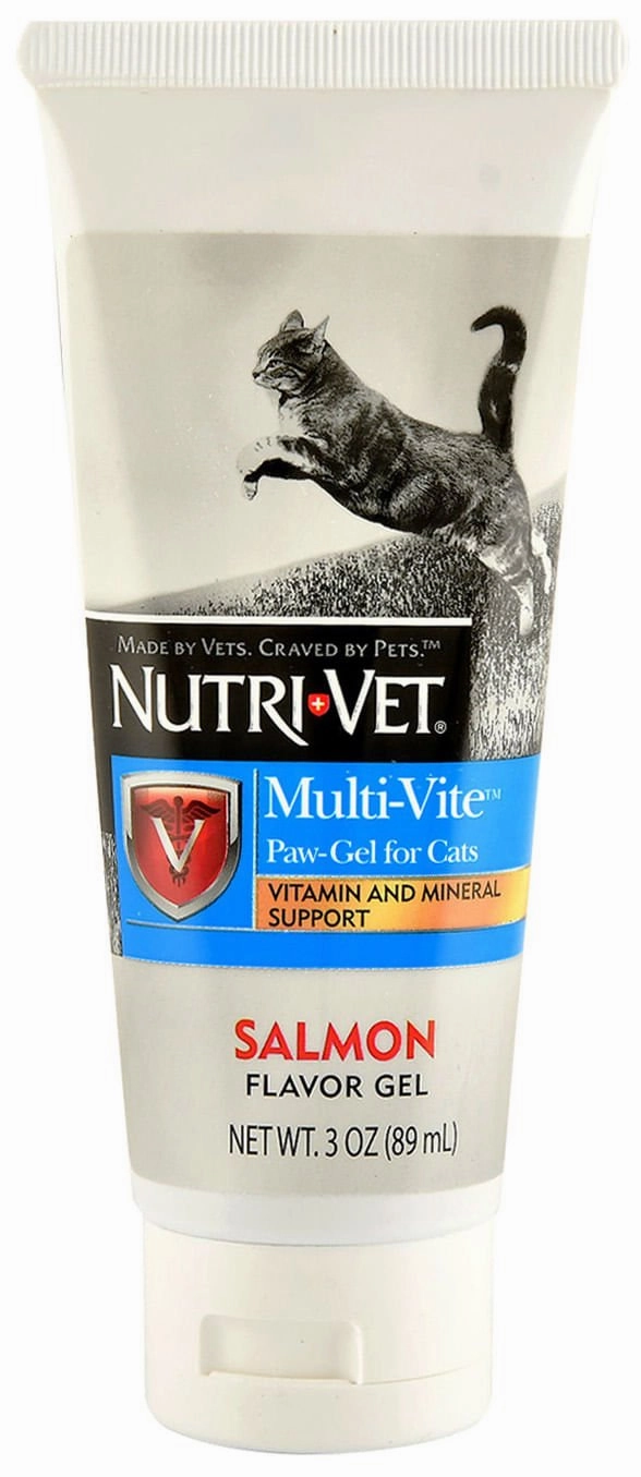 Nutri-Vet Multi-Vite Paw Gel for Cats cat beds cat scratching post cat shampoo cat tunnel cat brush