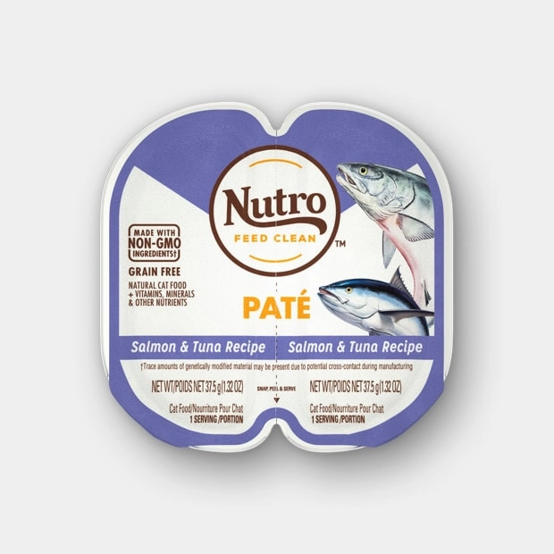 Nutro Perfect Portions Pate Salmon & Tuna Recipe Wet Cat Food cat treats toys for cats cat hair remover cat cleaning supplies cat food bowl