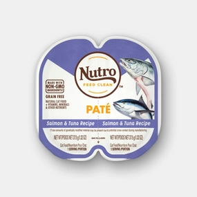 Nutro Perfect Portions Pate Salmon & Tuna Recipe Wet Cat Food cat treats toys for cats cat hair remover cat cleaning supplies cat food bowl