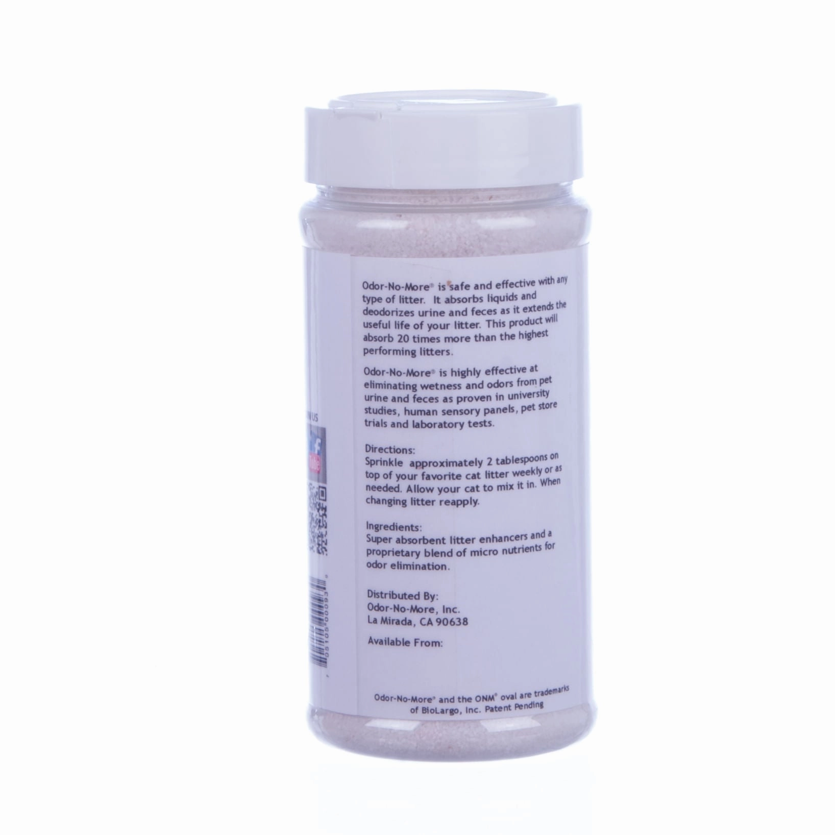 Odor-No-More Litter Additive, 12.5 oz