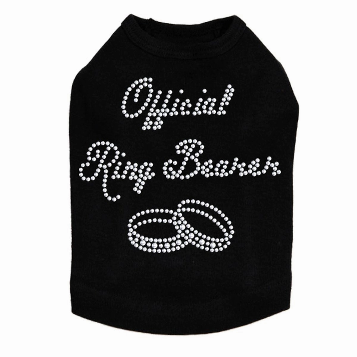 Official Ring Bearer Rhinestone Dog Tank treats for dogs dog biscuits dog reward treats organic dog snacks natural dog biscuits