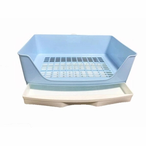 Ohmypet Rabbit Toilet with Pull-out Tray 40x29x16cm hamster cage guinea pig supplies small animal accessories rabbit water bottle rat tunnel