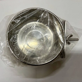 Ohmypet Stainless Steel Hanging Bowl D10cm bird cage parrot food bird toys bird perch bird treats