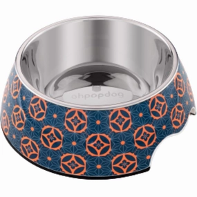 Ohpopdog Heritage Non-Slip Dog Bowl (Baba Navy 150) dog harness dog training collar dog safety vest dog seatbelt dog ID tag