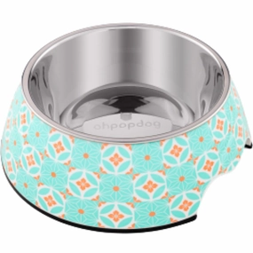 Ohpopdog Heritage Non-Slip Dog Bowl (Straits Mint 17) dog harness dog training collar dog safety vest dog seatbelt dog ID tag