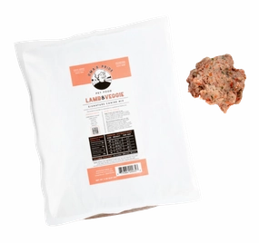 Oma's Pride Frozen Raw Signature Mix Lamb & Veggie 5lb Block livestock health goat wellness poultry spray cattle health aid goat nutrition