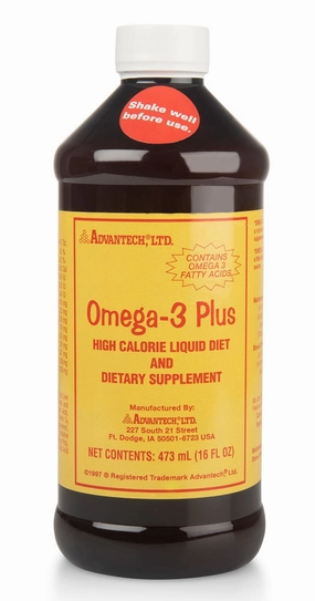 Omega-3 Plus High Calorie Liquid, 16 oz sheep feed sheep mineral sheep hay sheep pellets sheep salt block