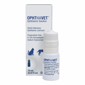 OphtHAvet Ophthalmic Solution, 10 mL cat climbing tree cat hammock cat steps cat grooming kit cat safety gate