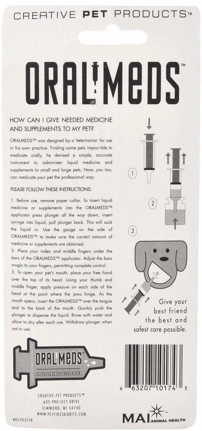 Oral Meds Dispenser