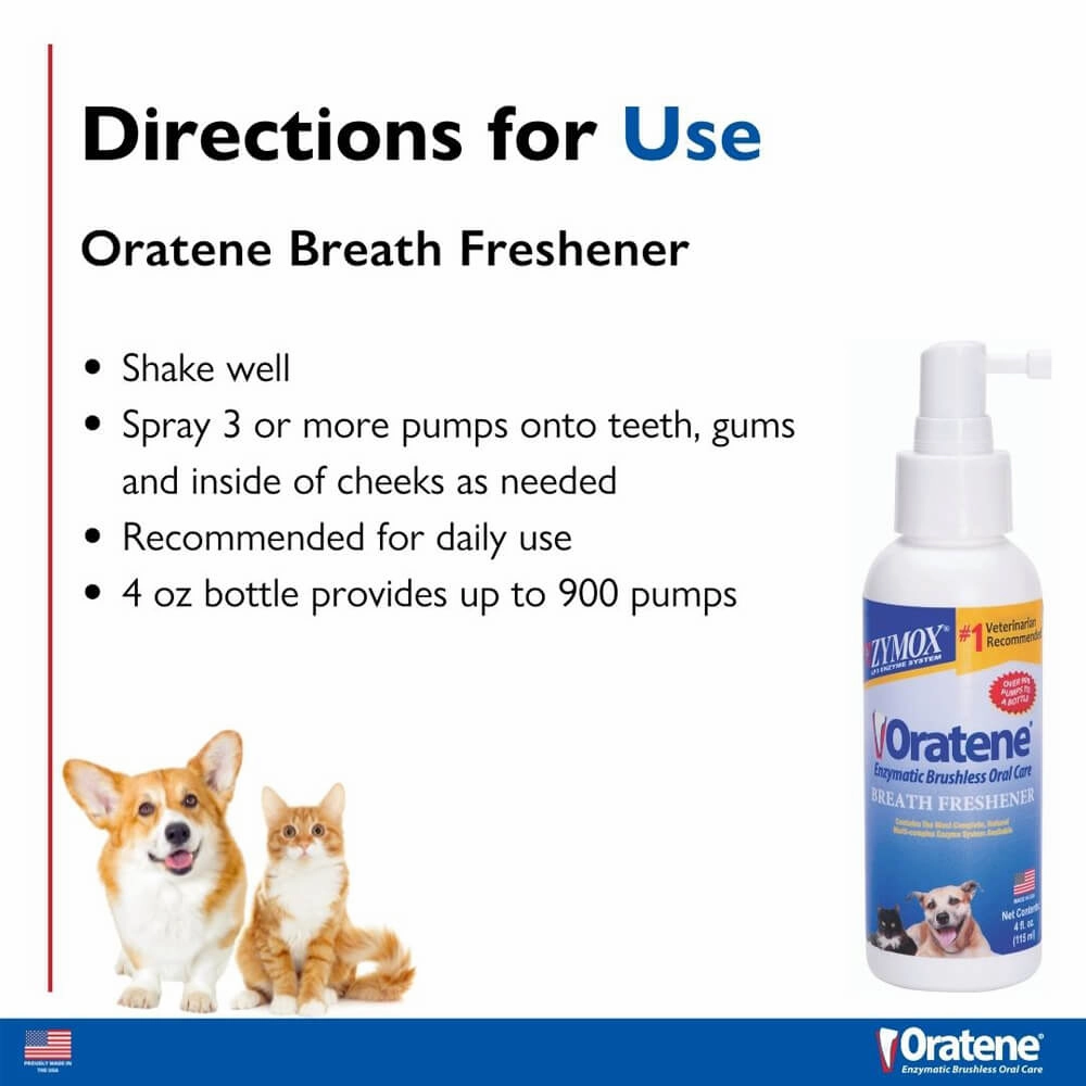 Oratene Brushless Breath Freshener, 4 oz