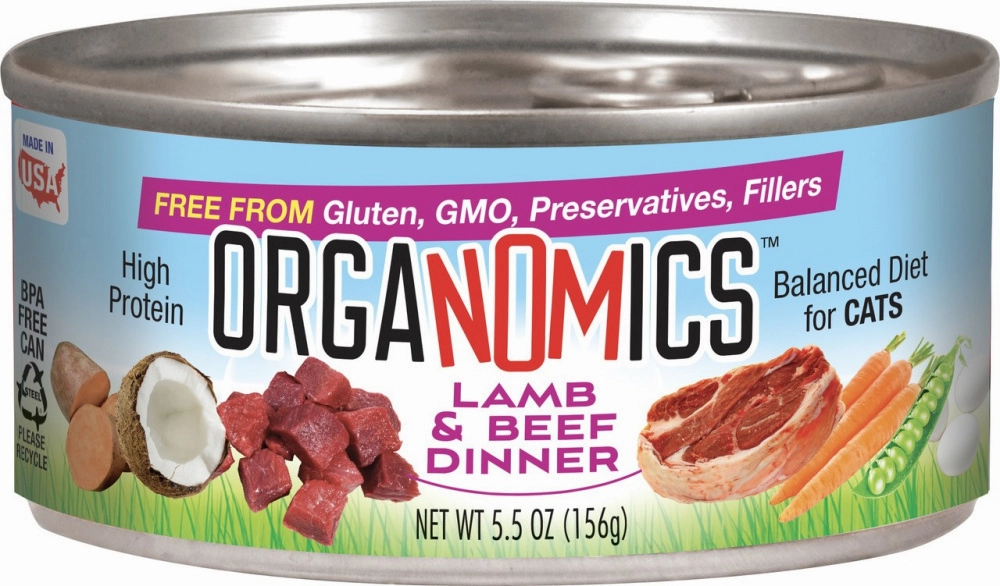 Organomics Lamb and Beef Dinner for Cats cat calming diffuser cat stress relief anxiety cat treats cat relaxing spray pet mood aid